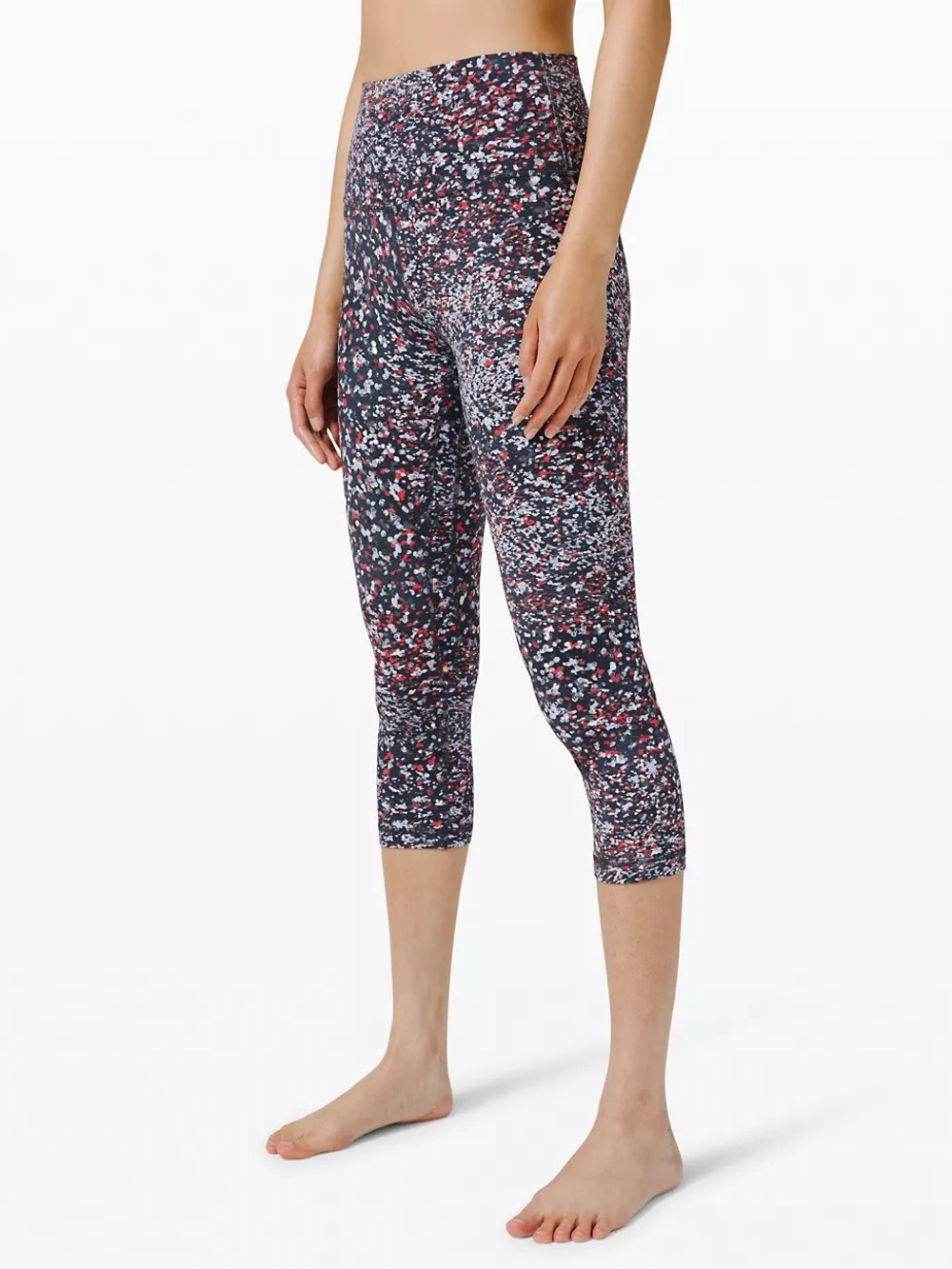 Lululemon Align Leggings Size 2 Crop 23” in Water Blossom